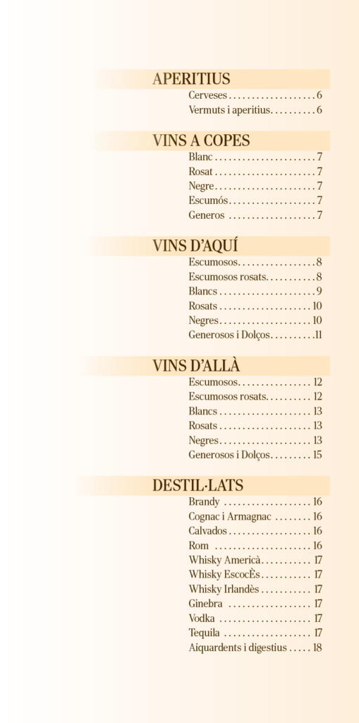 Carta de vins Tramendu Restaurant pag-5